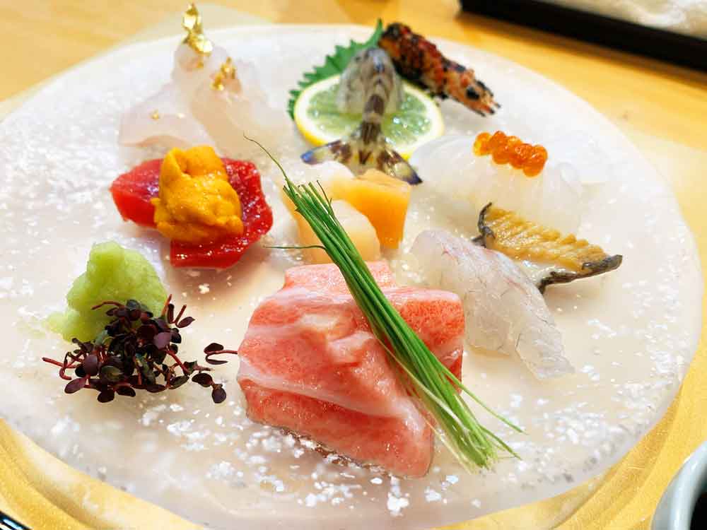 刺身・季節の料理・寿司・デザート