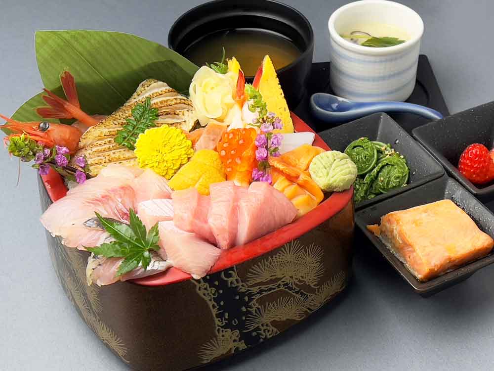 豪華！特上海鮮丼